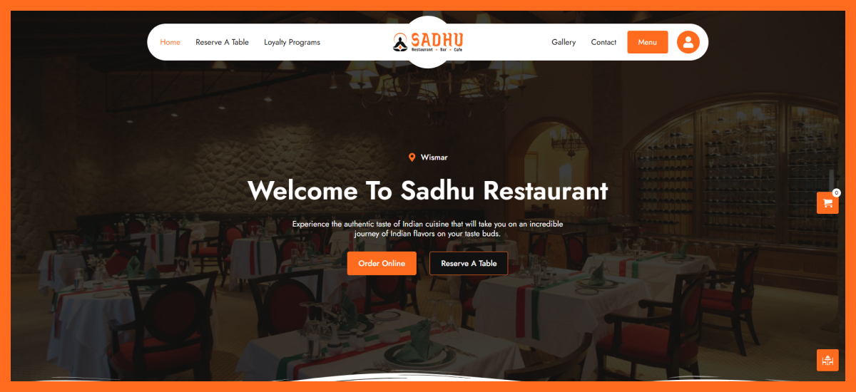 Custom website