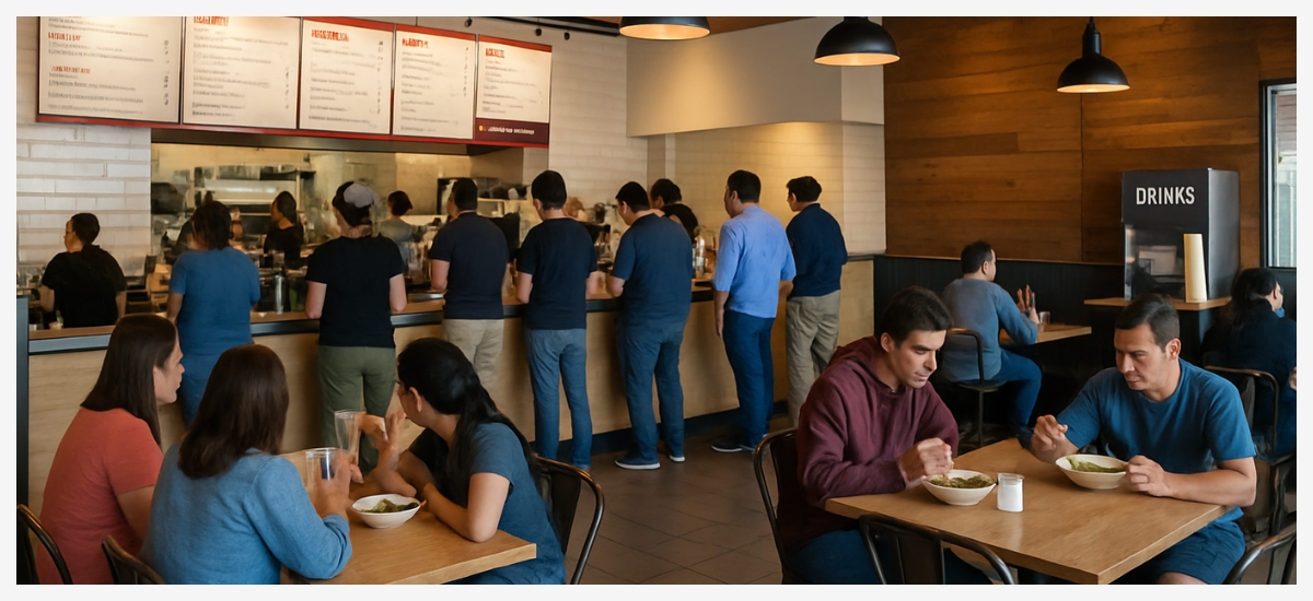 Fast casual restaurant
