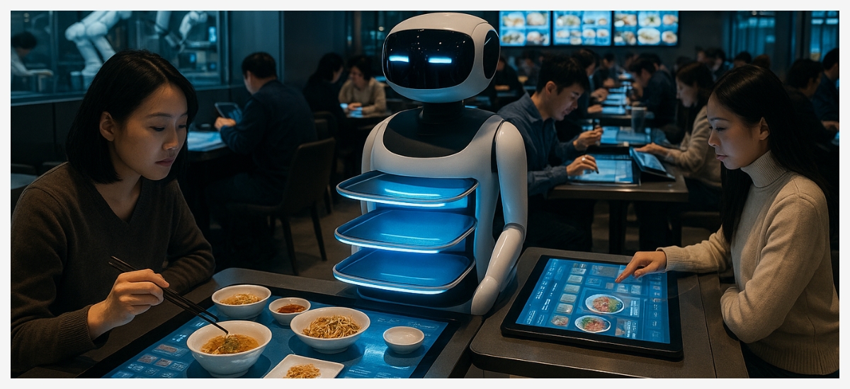 High-tech restaurants
