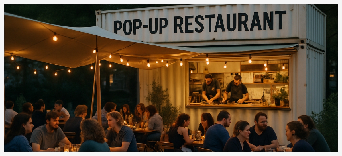 Pop-up restaurants