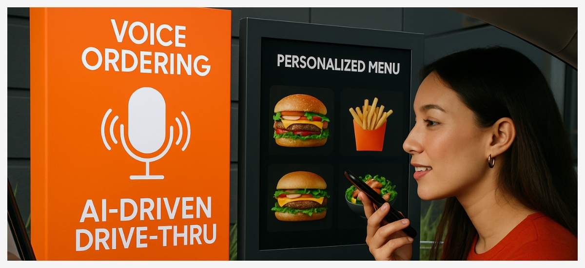 Voice Ordering & AI-Driven Drive-Thrus 