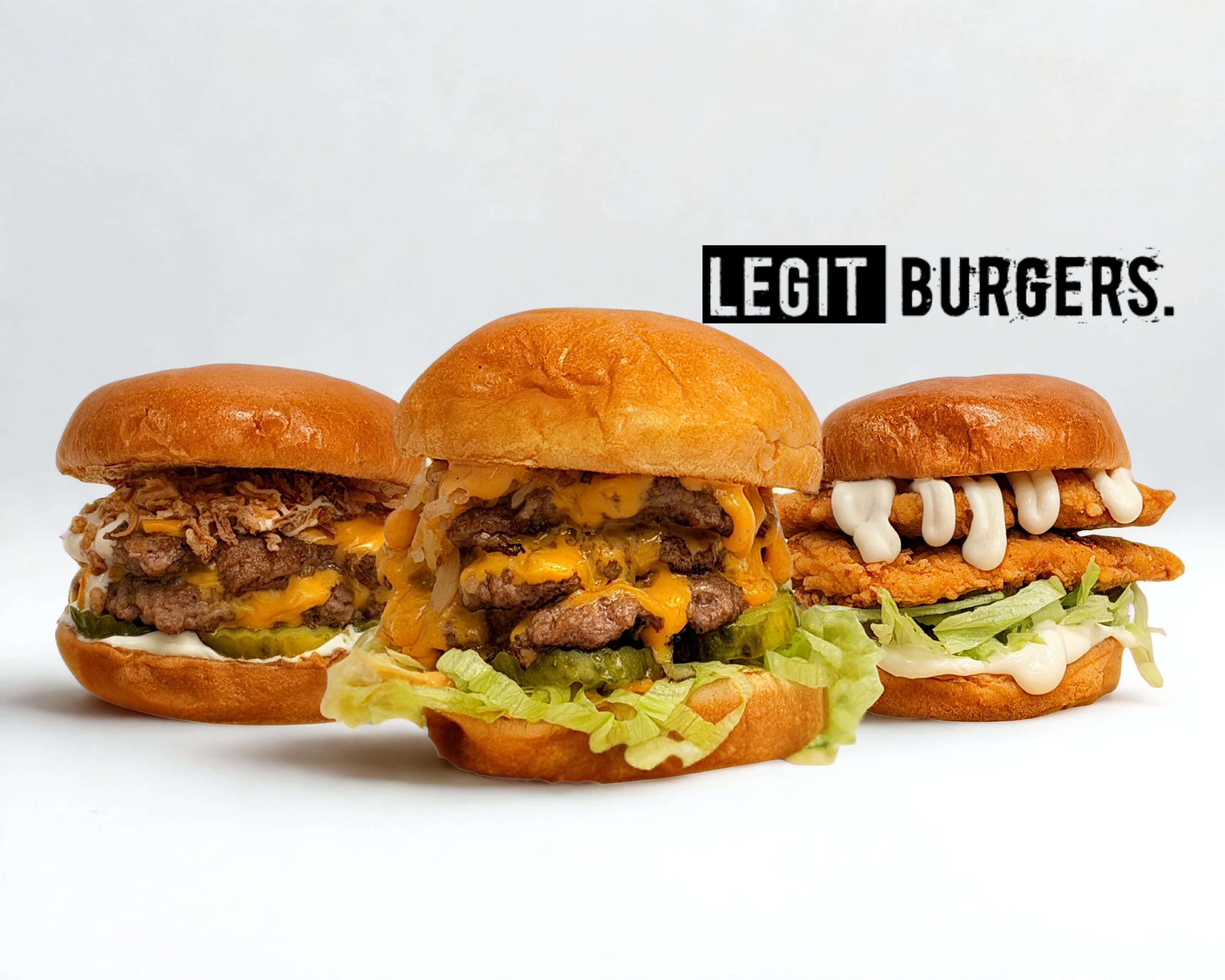 Legit Burgers banner