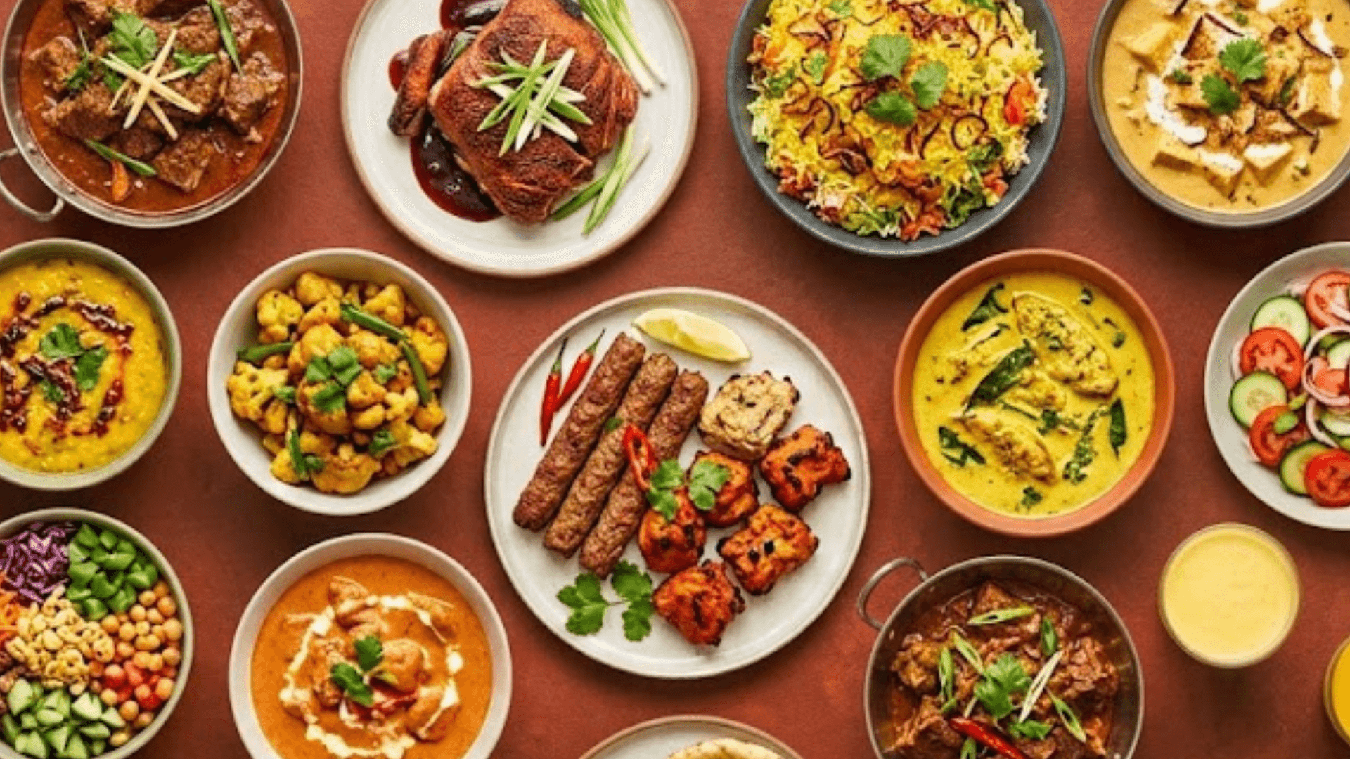 Aradhya indische restaurant banner