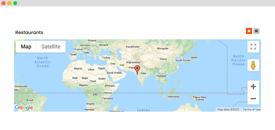 WPFM Google maps