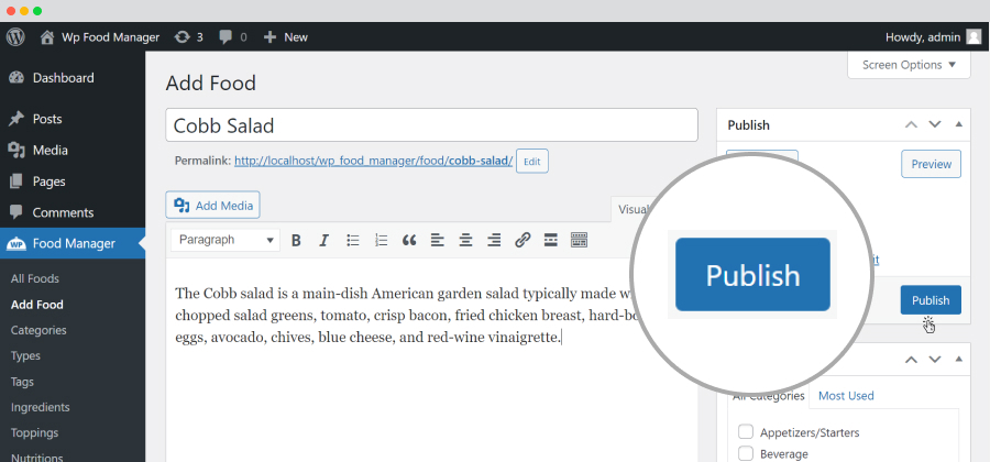 admin-food-publish