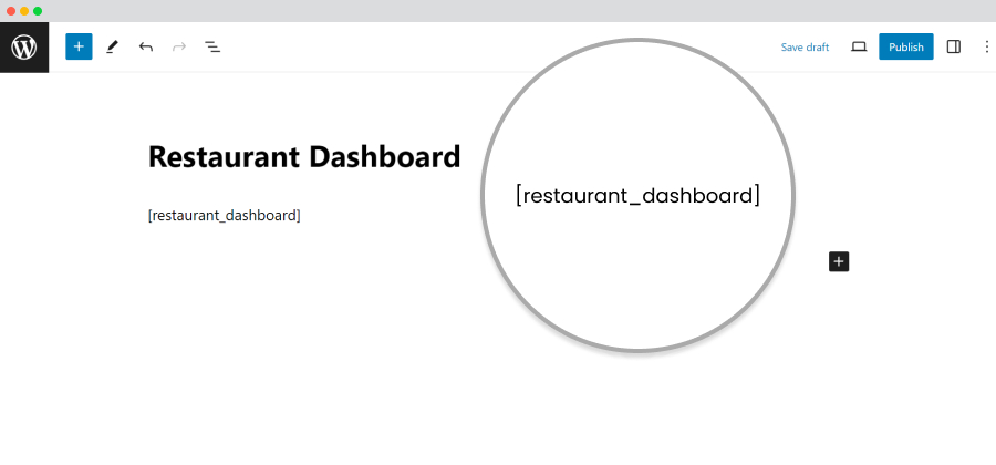 admin-restaurant-dashboard-shortcode