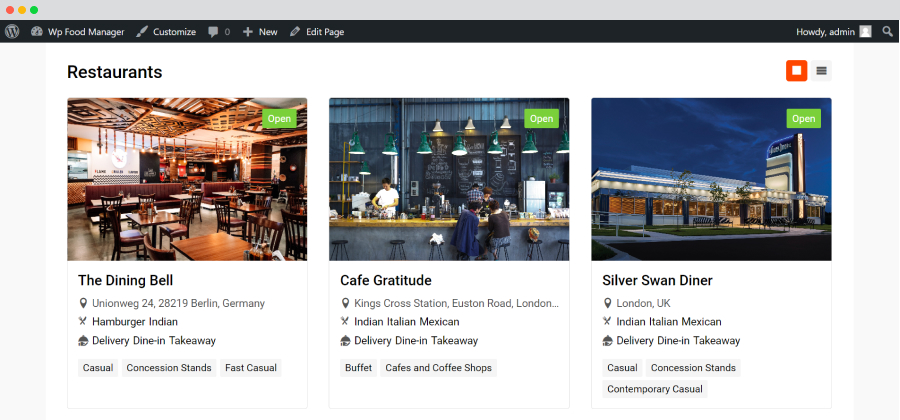 Restaurants