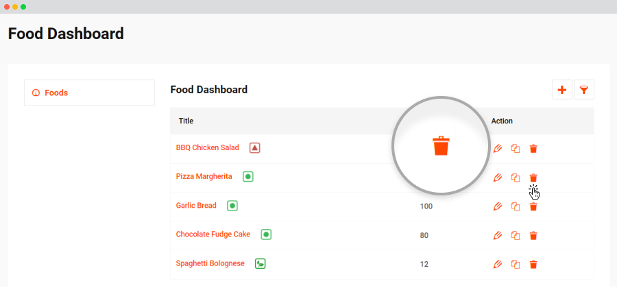frontend-food-dashboard-delete-food-item
