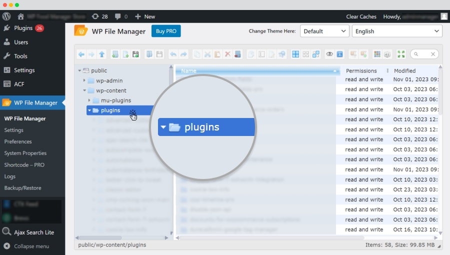 plugin directory