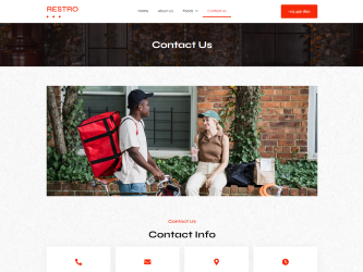 Restro Template Contact