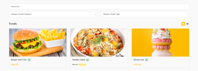 Tastybites Template Food